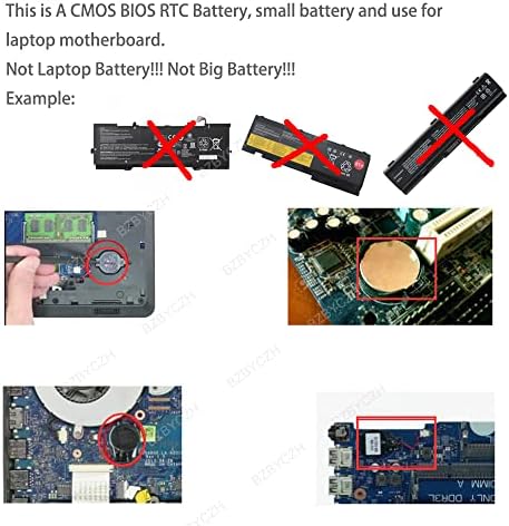 BZBICZH CMOS Battц Батерија Компатибилен ЗА HP TouchSmart tx2 - 1100 CMOS Bios Battц Батерија