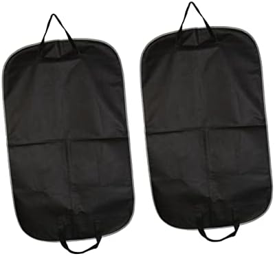 Кабилок Патент Чанти За Складирање Облека Торби За Складирање Црна Облека 2 Парчиња Патничка Јакна Торба За Покривање Плакар