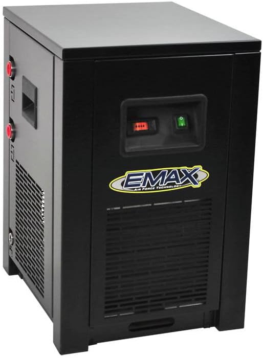 Фен за фен за ладење на воздухот EMAX - Пен за заштита на компресорот за воздух 30 CFM со вграден во филтер и автоматски одвод