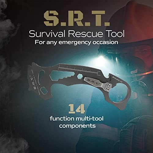 С.Р.Т. Алатка за спасување за преживување - 14 Функција Премиум Спасување Мултитул за секојдневно носење апликации за лична заштита - алатка за спасување на автомоби?
