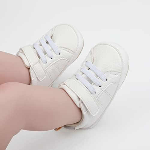 IHPCARE Бебе момчиња девојчиња чевли дете дете меко солено нелизгање бебешки патики чевли за платно чевли тениски чевли