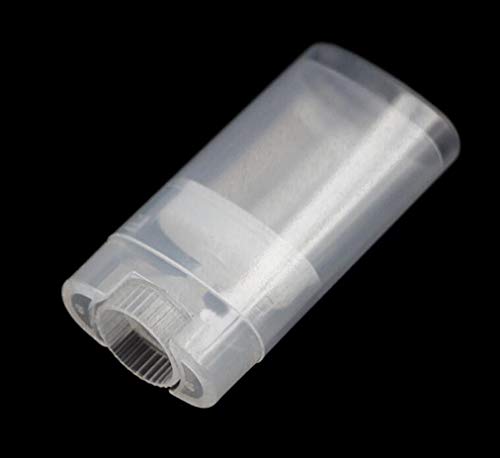 10 парчиња 15мл/0,5oz Празни пластични пластични овални контејнери за дезодоранси за усни сјајни цевки за кармин за карпи Chapstick