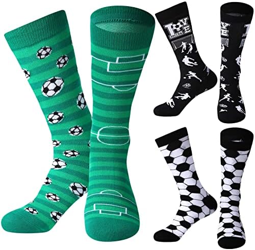 3 Пара Новина Кошарка Фудбал Одбојка Софтбол Игри Чорапи Смешни Спортски Екипаж Обични Чорапи Подароци За Жени Мажи