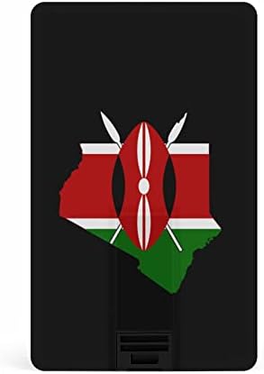 Знаме Мапа НА Кенија КРЕДИТНА Картичка USB Флеш Дискови Персонализирана Меморија Стап Клуч Корпоративни Подароци И Промотивни