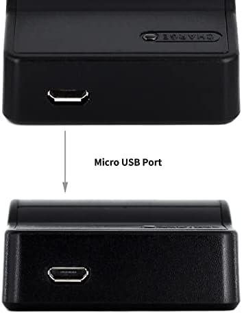 EN-EL23 USB полнач за Nikon Coolpix P600, Coolpix P610, Coolpix P900 камера и повеќе