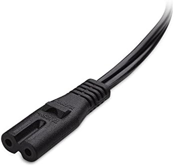 [UL наведен] Omnihil 5 стапки долги кабел за напојување на AC компатибилен со Roborock S6 чист роботски вакуум
