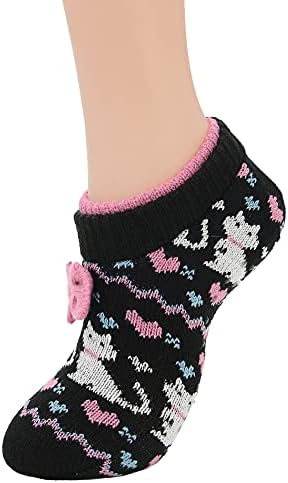 Американски Трендови Чорапи За Влечки Со Држачи Нејасни Чорапи За Жени Нелизгачки Божиќни Чорапи Удобни Зимски Чорапи