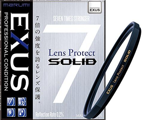 Marumi Exus Solid 82mm леќи заштитете го филтерот анти-статички тврд обложен 82 направен во Јапонија „7 x посилни“