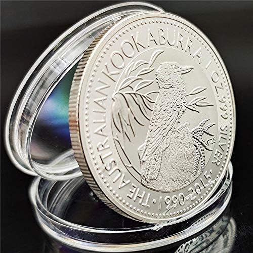Австралискиот кралфишер комеморативна монета сребрена позлатена крипто валута реплики аматерски колекционерски занаети за домашни