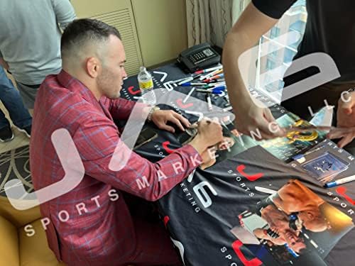 Колби Ковингтон автограмираше потпишан 8x10 Photo UFC JSA Сведок Усман Масвидал