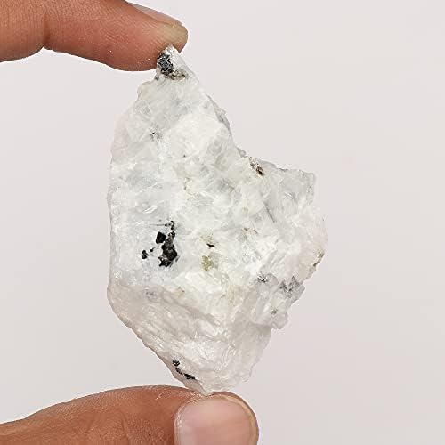 GemHub Природна земја ум бел виножито калцит кристал груб лабав скапоцен камен 301,00 КТ нетретиран сертифициран бел виножито