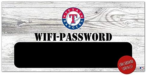 Fan Creations MLB Texas Rangers Unisex Texas Rangers WiFi Sign Sign, Team Color, 6 x 12