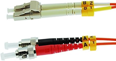 ACCL 3M LC/UPC-ST/UPC OM1 мултимоден дуплекс кабел за лепенка со оптички влакна, 1 пакет