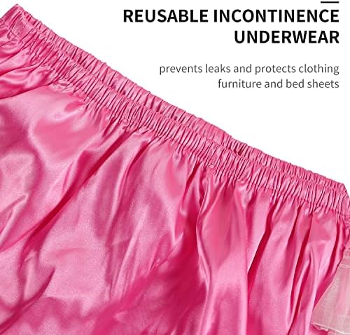 Возрасни Пелени Панталони Инконтиненција Истекување Заштита Панталони, Може Да Се Мијат Постојано, Кул Светлина И Издржливи