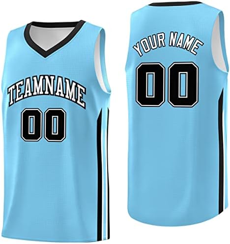 Обичен кошаркарски дрес за мажи и момче, празно атлетско униформа персонализирана печатена екипа Име Број на лого