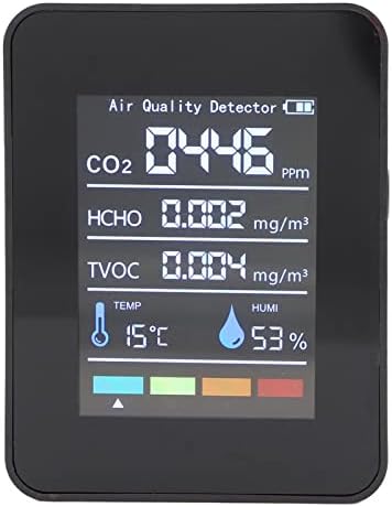 Инфрацрвен монитор за квалитет на воздухот, монитор за јаглерод диоксид CO2 детектор CO2 детектор Мерач на влажност на температурата