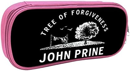 Daihanle John Prine Тинејџери Пенка кутија преносна молив за шминка торбичка студент со голем капацитет платно молив случај сина