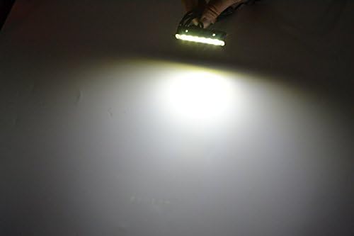 Kingshowstar 1x водоотпорна плоча светлина со 6 Бели LED За Регистарска Табличка Светлина, Резервна Светлина, опашка светлина