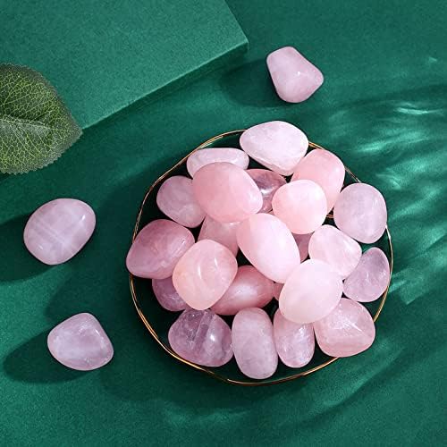 Кристали на најголемиот дел од розово кварц Полирани камен 0,6-1 Бразилски патеки со патеки природен кристал за лекување на реики за растителни растенија за декорац?