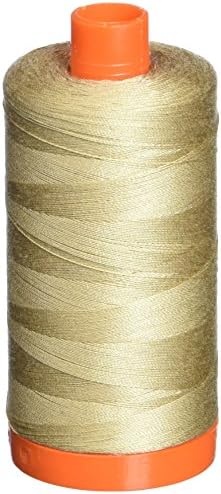 Aurifil A1050-2326 Mako Cotton Thread Solid, 1422 yd, песок