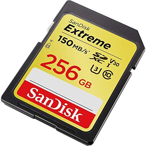 Sandisk 256gb Екстремни SDXC UHS-I U3 Мемориска Картичка, До 150mb / S Брзина На Читање