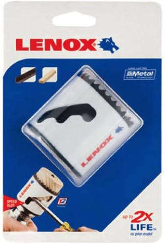 Lenox Tools Alchels Bim-Metal Slot Slot Dot Saw со T3 технологија, 2-1/4 “