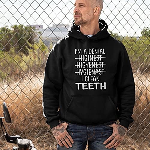МАЗОЛИ Стоматолошки хигиеничар Пуловер Худи, Дизајн на дуксери за дуксери со аспиратор за стоматолошки хигиеничар
