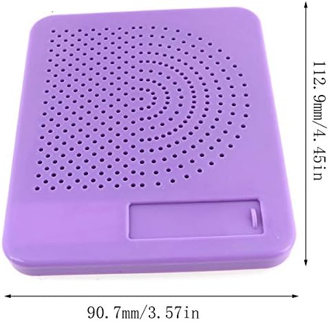 Водич за мрежни плочи за плетење на е-доверлива табла за плетење Виолетова пластична квилтер за занаетчиство за преклопување