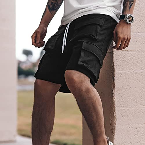 Dudubaby Брзи суви шорцеви на отворено модни панталони Спортски обични кошаркарски шорцеви кои работат панталони за обука