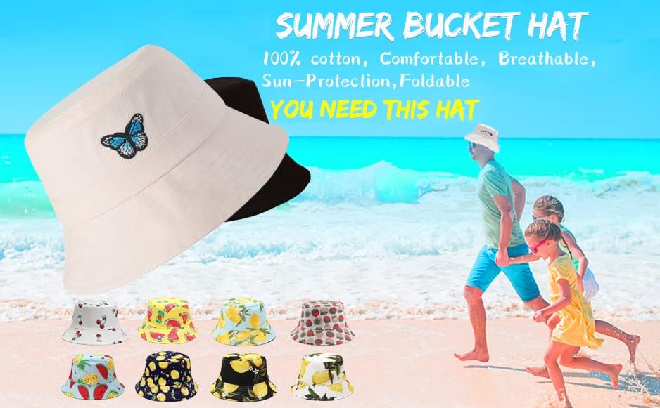 Кофа капа унисекс печатеше реверзибилна двојна облека на отворено сонце за жени мажи тинејџери лето
