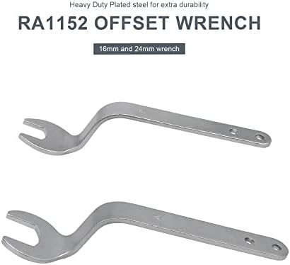 Thaekuns RA1152 Офсет клучеви за рутер-бит-менување на Bosch 2610906284 1/2-инчен Колет Чак за 1613-, 1617-, 1618- & 1619- Рутери