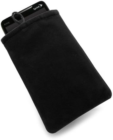 Case Boxwave Case for Xiaomi Redmi 4x - кадифена торбичка, мека велурна ткаенина торба ракав со влечење за Xiaomi Redmi 4x,