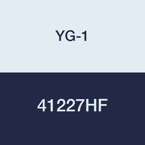 Yg-1 41227HF HSS топка на носот крај, 2 флејта, редовна должина, финиш на тиал-футура, 5 должина, 2