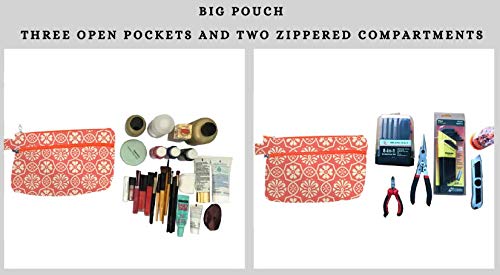 Боемски Печатени Торбички Со Патент За Жени И Мажи - Подобрено Дно За Максимално Складирање-Кутии Со Моливи За Возрасни-Чанти