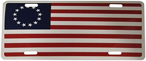 Бетси Рос 13 Ѕвезда 6 х12 Алуминиум Регистарска Табличка Знак-Направени ВО САД