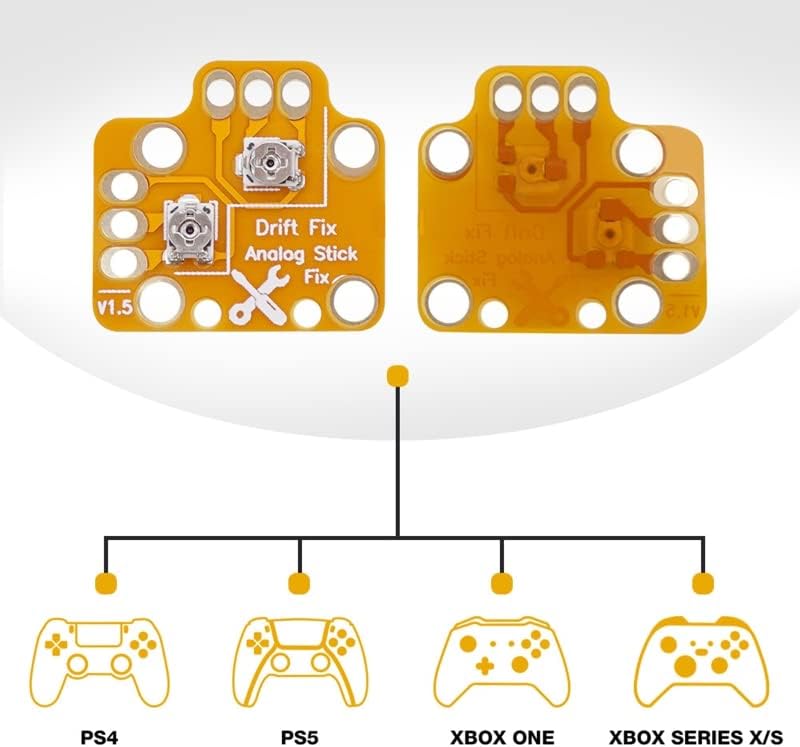 Аналогни Стап Лебдат Фикс Мод Рачка Рокер Прилагодување Плоча Игра Рачка Џојстик Лебдат Поправка Одбор ЗА PS4 PS5 Xbox Еден