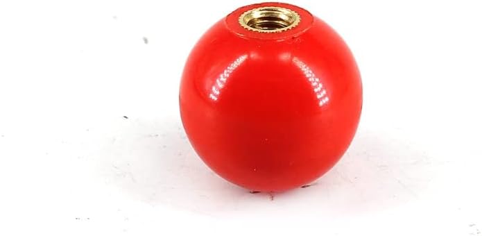 5 парчиња копчиња со црвена топка M4/M5/M6/M8/M10/M12 Bakelite Ball Lever Knob Bopper Insert Ball Hander Hande Machine Tool