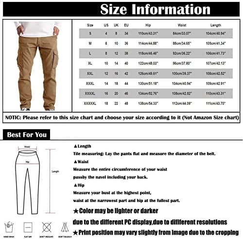 Машки панталони за влечење, обични панталони, солидна боја со цврста боја, мулти-џеб директно панталони руно