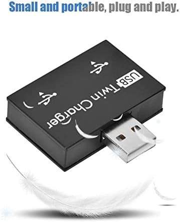 BEWINNER USB2. 0 Центар, Алуминиумска Легура + Компјутер Мал/Пренослив/Солиден/Издржлив/Транспарентен Конвертор На Адаптер За