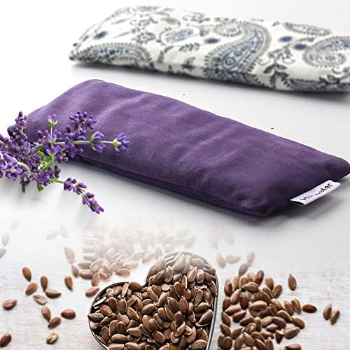 Hihealer Eye Pillow Pillow јога додатоци за медитација лаванда ароматерапија пондерирана маска за очи за спиење, јога, медитација,