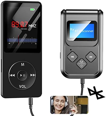 64 GB MP3 плеер со FM радио и адаптер за предавател на Bluetooth