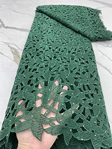 Бела Нигерија чипка ткаенина за свадба најновите ленти за кабелки за глупости чипка ткаенина африканска чипка ткаенина 4514B