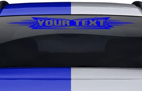 Дизајн на лепливи креации 117 Прилагодена текст Персонализирана прилагодена букви букви племенски шофершајбна налепница винил