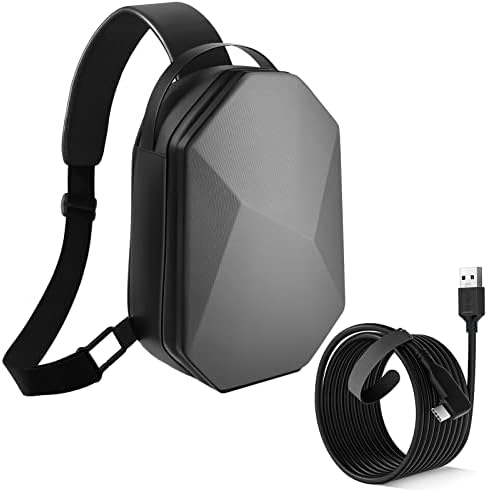 Мода за носење мода со 16 -тина врска кабел компатибилен со мета/окулус потрага 2 VR слушалки елита/елитна батерија/верзија