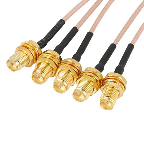 Стандардизиран дизајн ниска загуба во преносот на сигналот SMA женски до IPEX кабел, коаксијален кабел, за модули за домашна