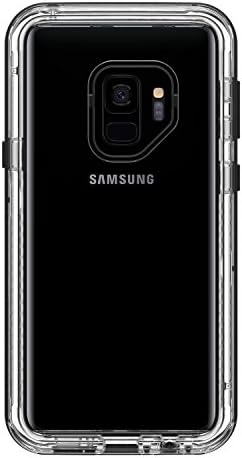 Отпорен На живот Следна Премија, Дводелен, Отпорен На Капки, Нечистотија, Снежно Проѕирно Куќиште За Samsung Galaxy S9-Црн Кристал