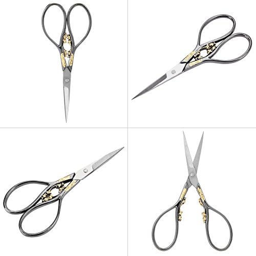 Ножици за ножици од не'рѓосувачки челик за вез, шиење, бележник и занаетчиство за сечење на тесни простори, брзи снајпчиња и