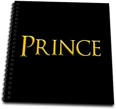 Име на популарно бебе на принцот 3drose во САД. Yellowолта на црн шарм - цртање книги