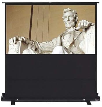 Хамилтонбухл 100 Дијаг. Преносен под -екран на издигнување, формат HDTV, мат бела ткаенина