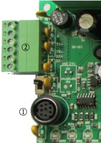 Контролер на мотор Davitu - PLC контролер 20mr 12 влез 8 излез 4AD 2DA компатибилен за FX2N PLC 422